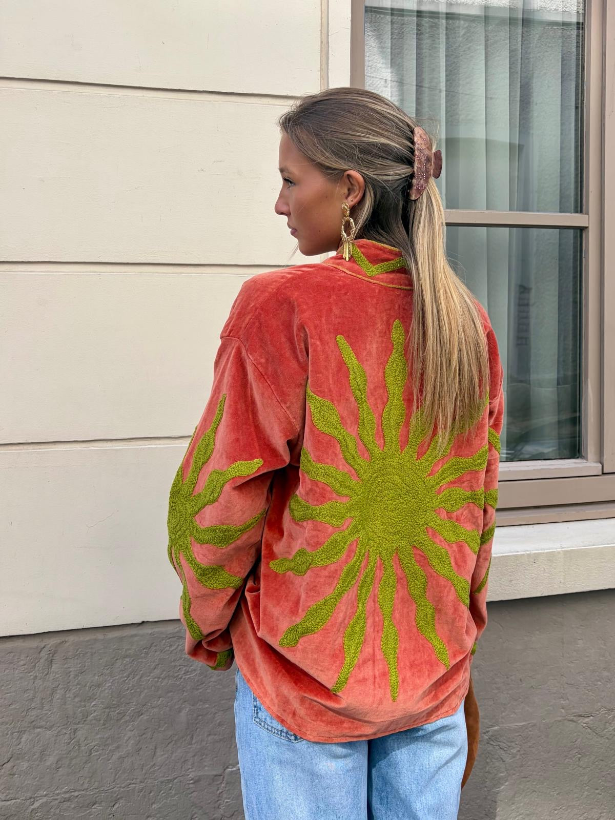Veste brodée - ZELIE