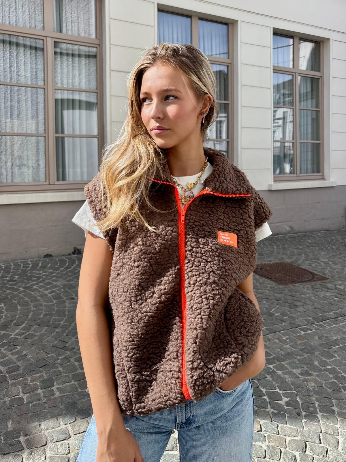 Polaire marron - THELMA