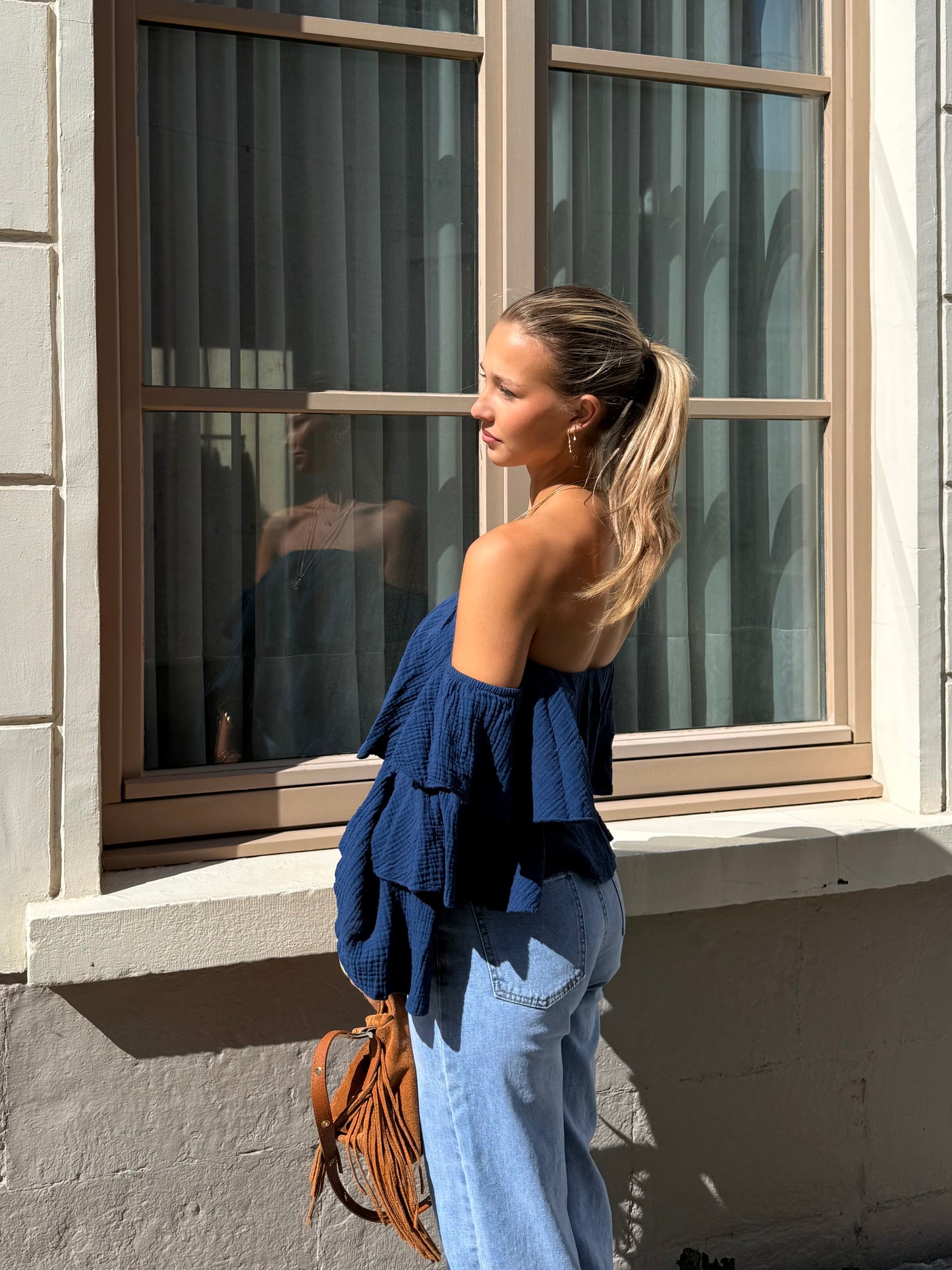 Haut bleu marine - LIMA