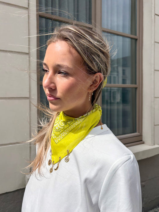 Foulard jaune - CÉLESTINE
