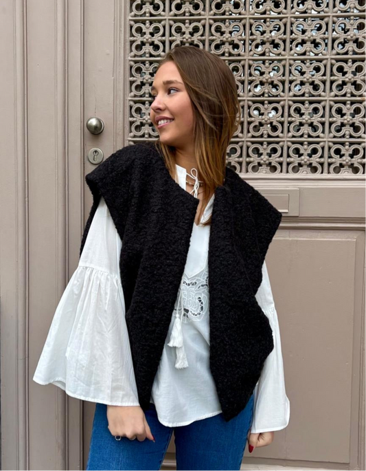 Gilet noir - CARLA