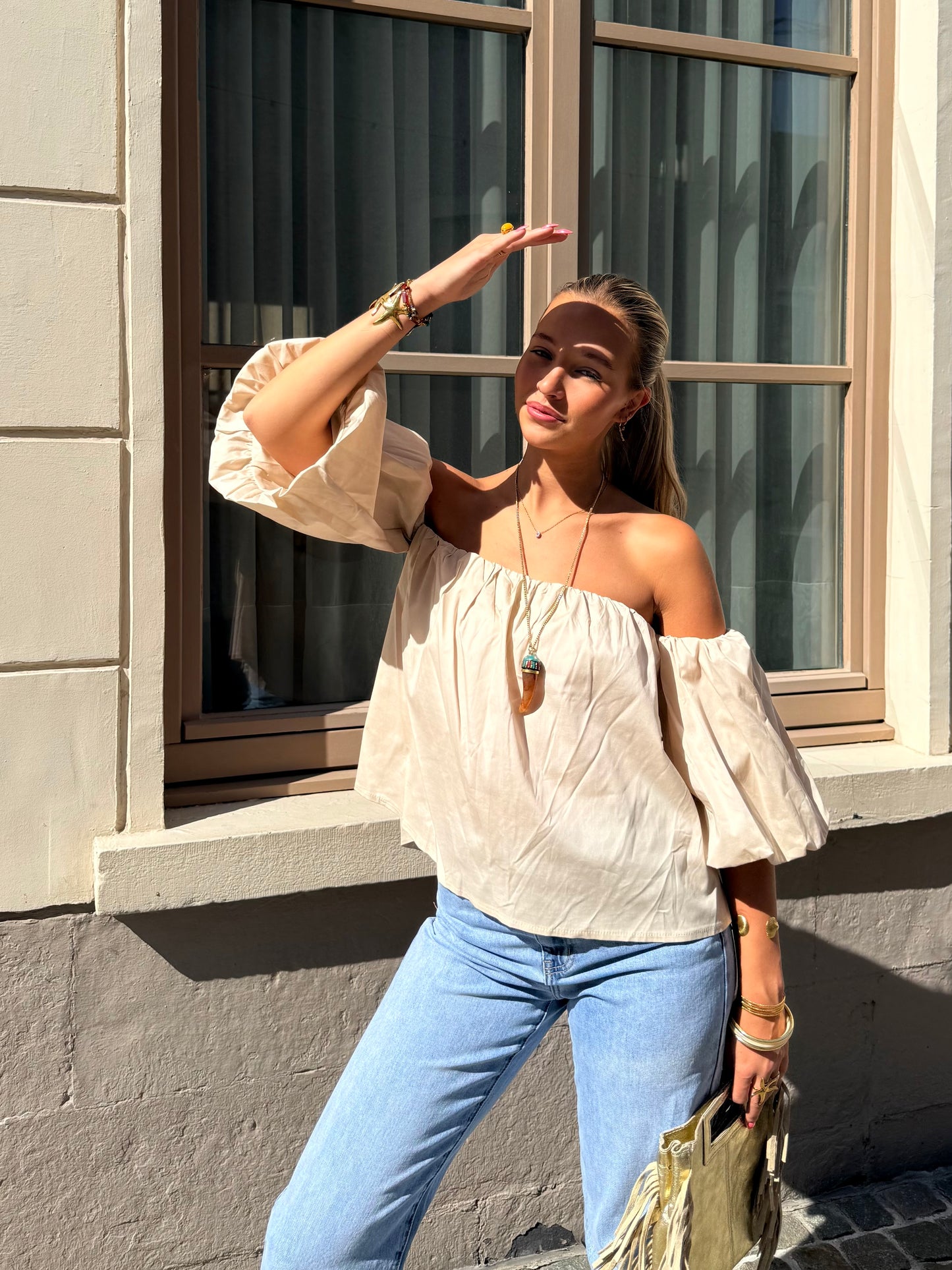Haut beige - MAYA