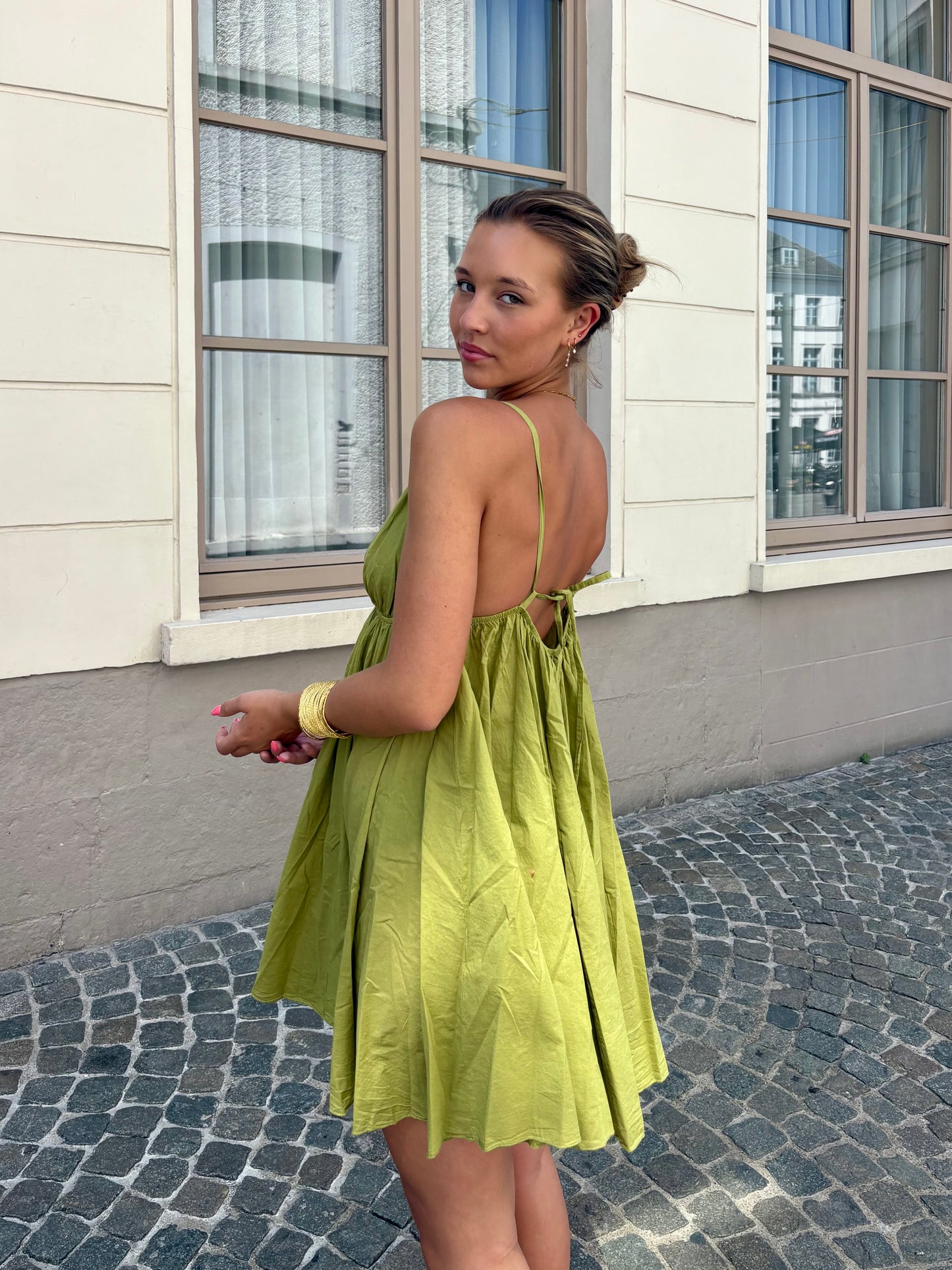Robe verte - TANIA
