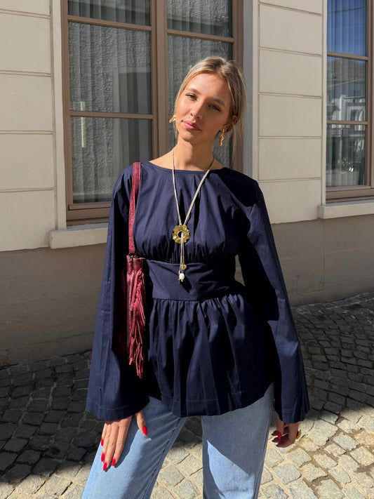 Blouse bleu marine - BALI