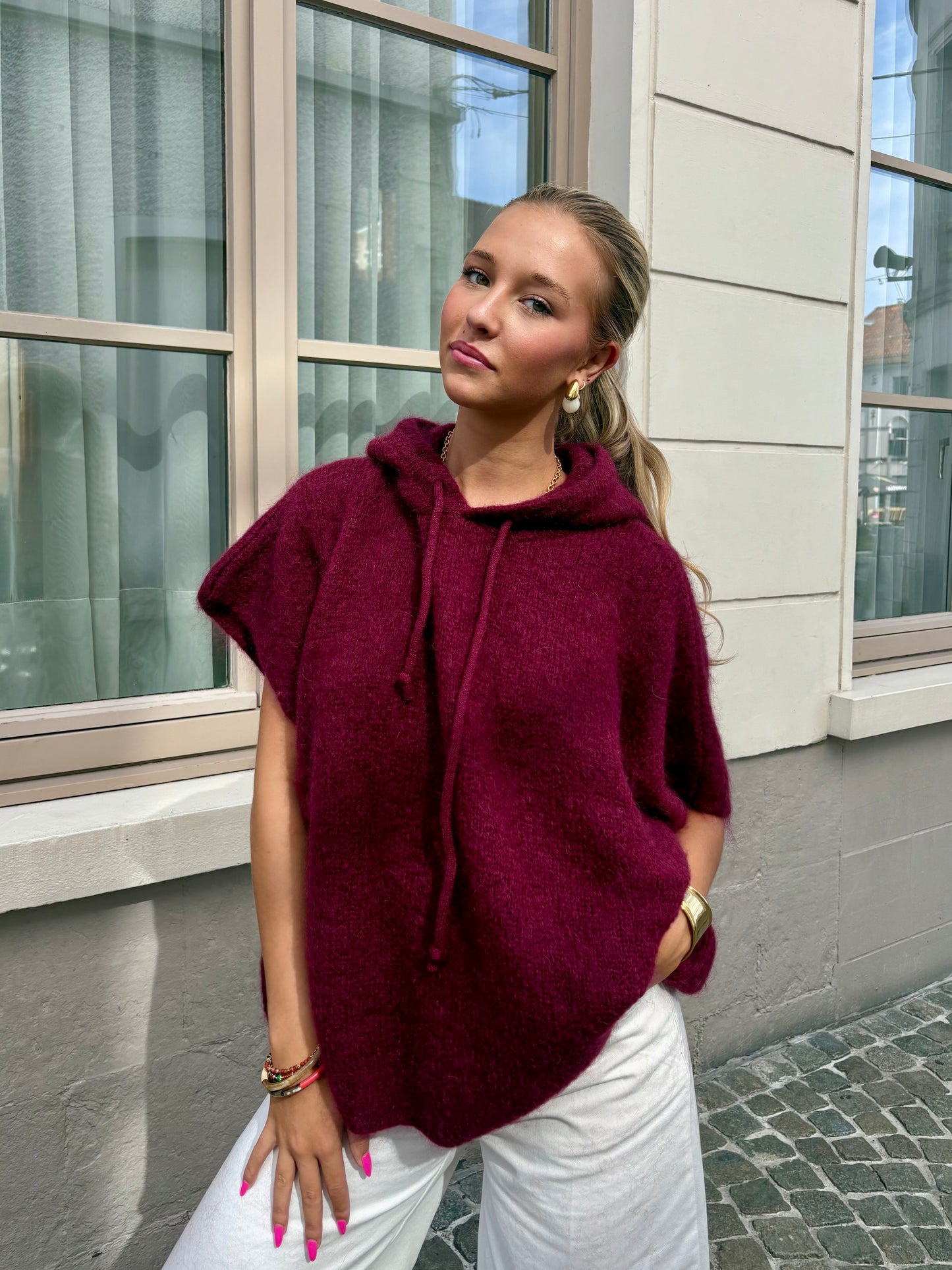 Pull bordeaux - FLAVIE