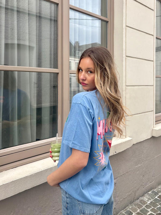 T-shirt bleu - MARTINI