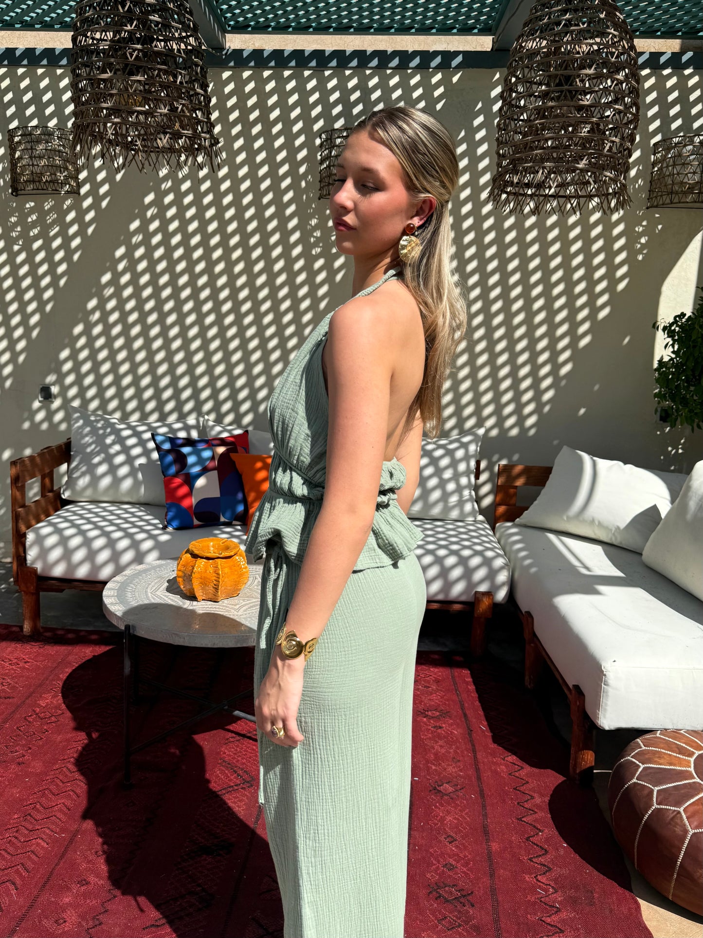 Ensemble kaki - KATIA