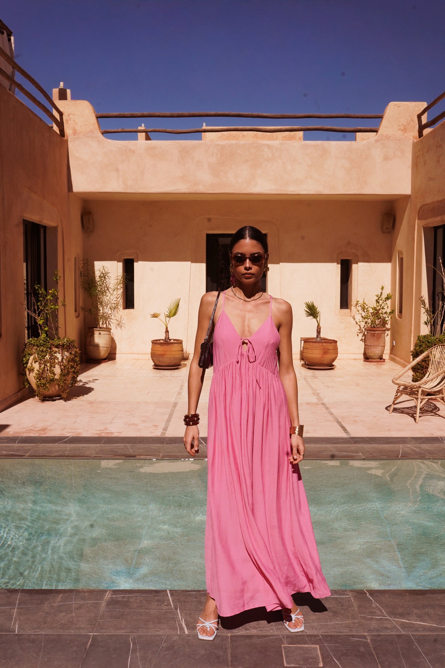 Robe rose - FANNY