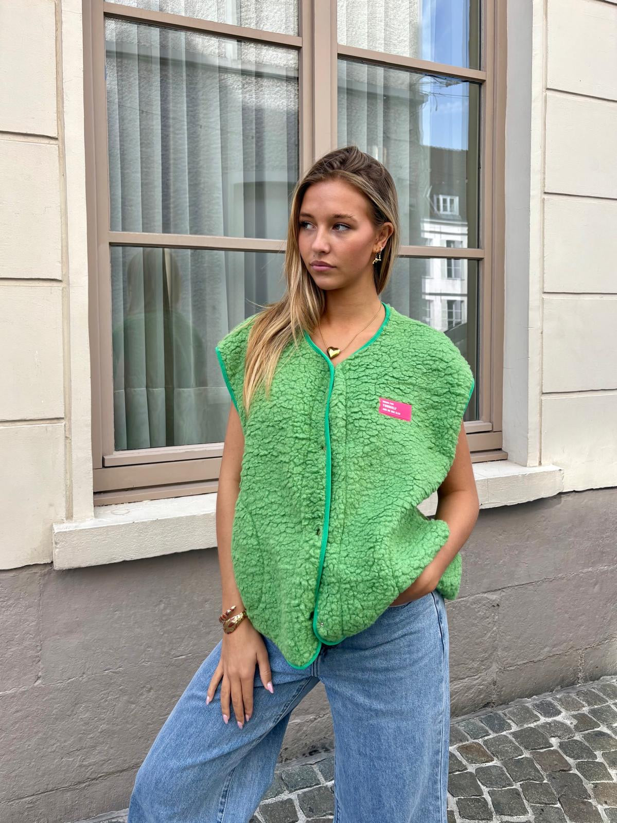 Veste polaire verte - ASTRID