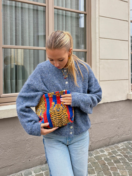 Gilet bleu gris - MARINE