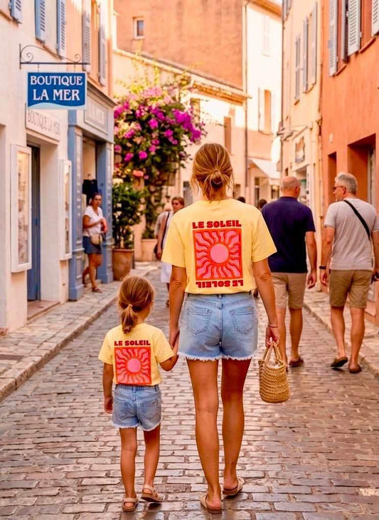 T-shirt jaune - SOLEIL