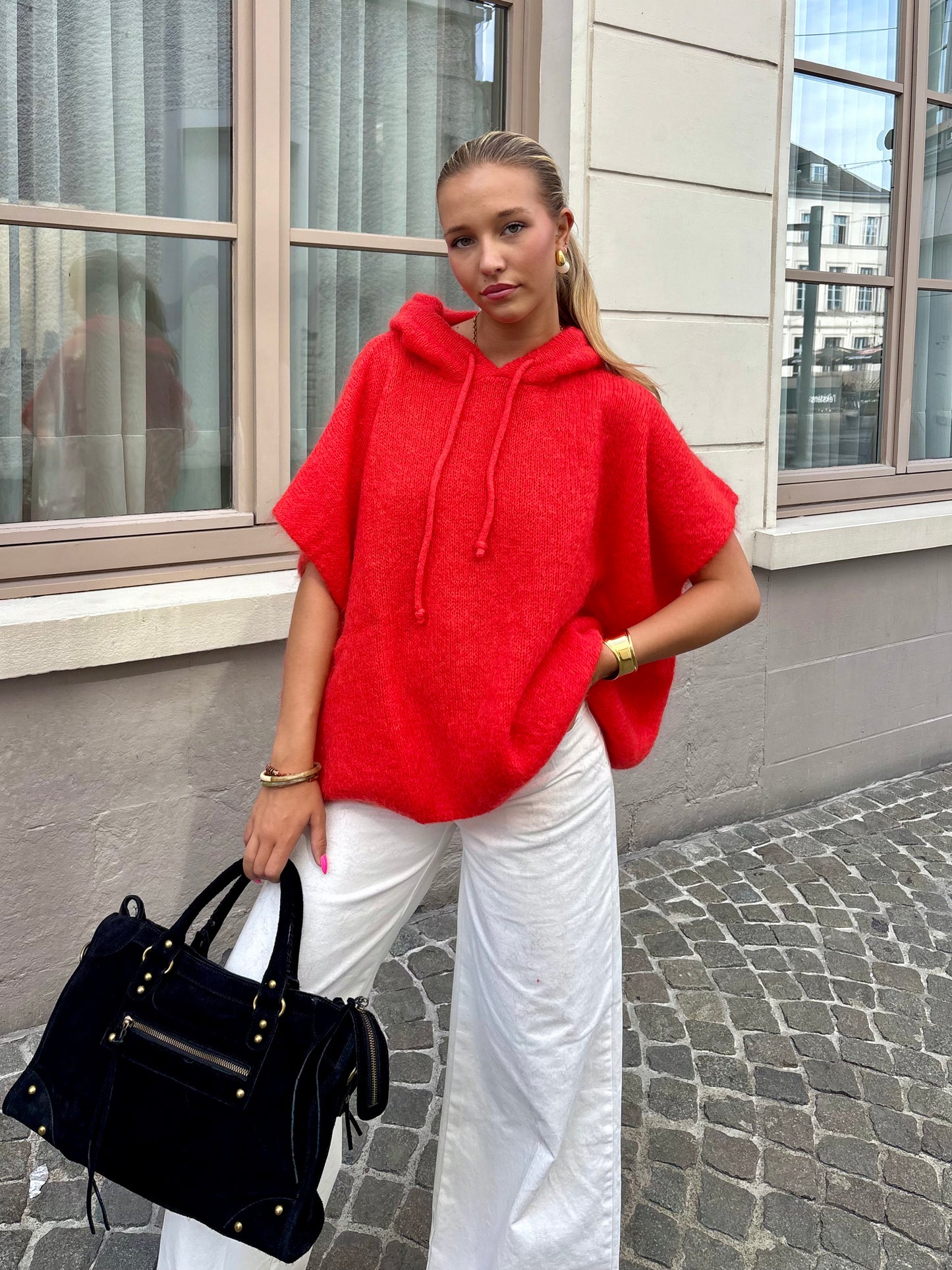 Pull rouge - FLAVIE