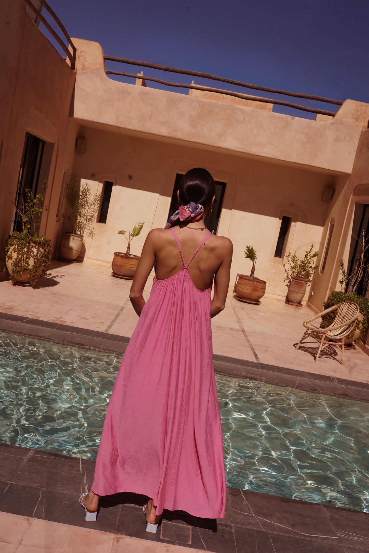 Robe rose - FANNY