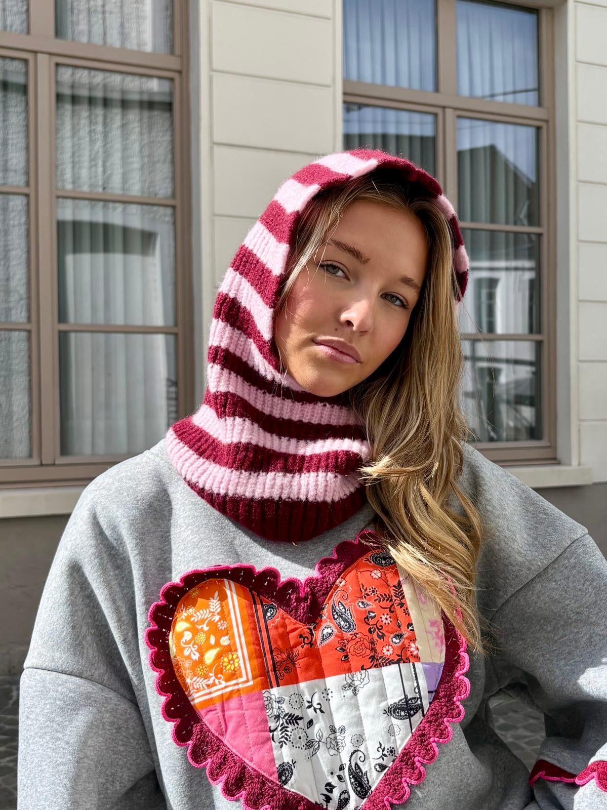 Cagoule rose - MEROSE