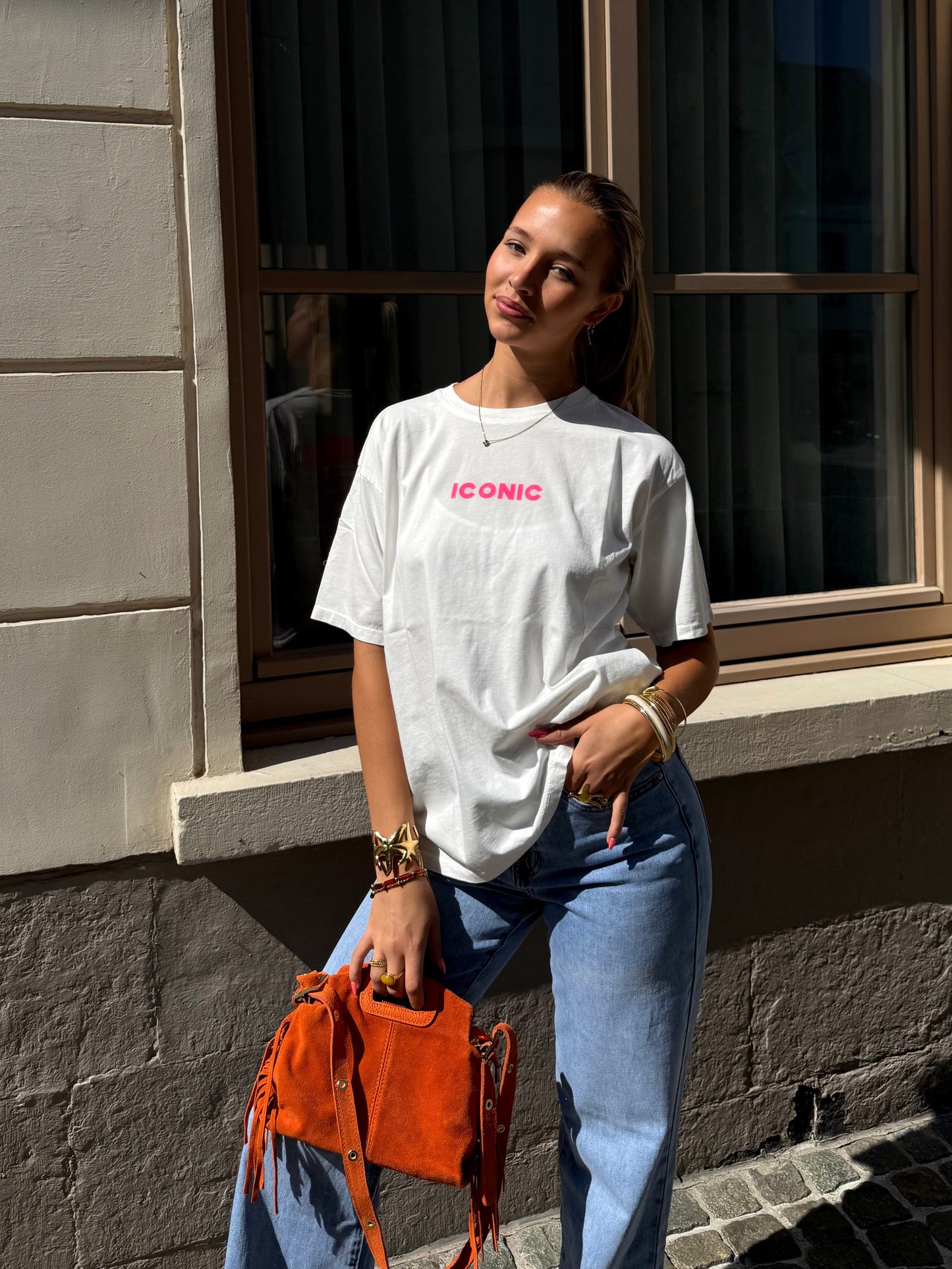 T-shirt blanc - ICONIC