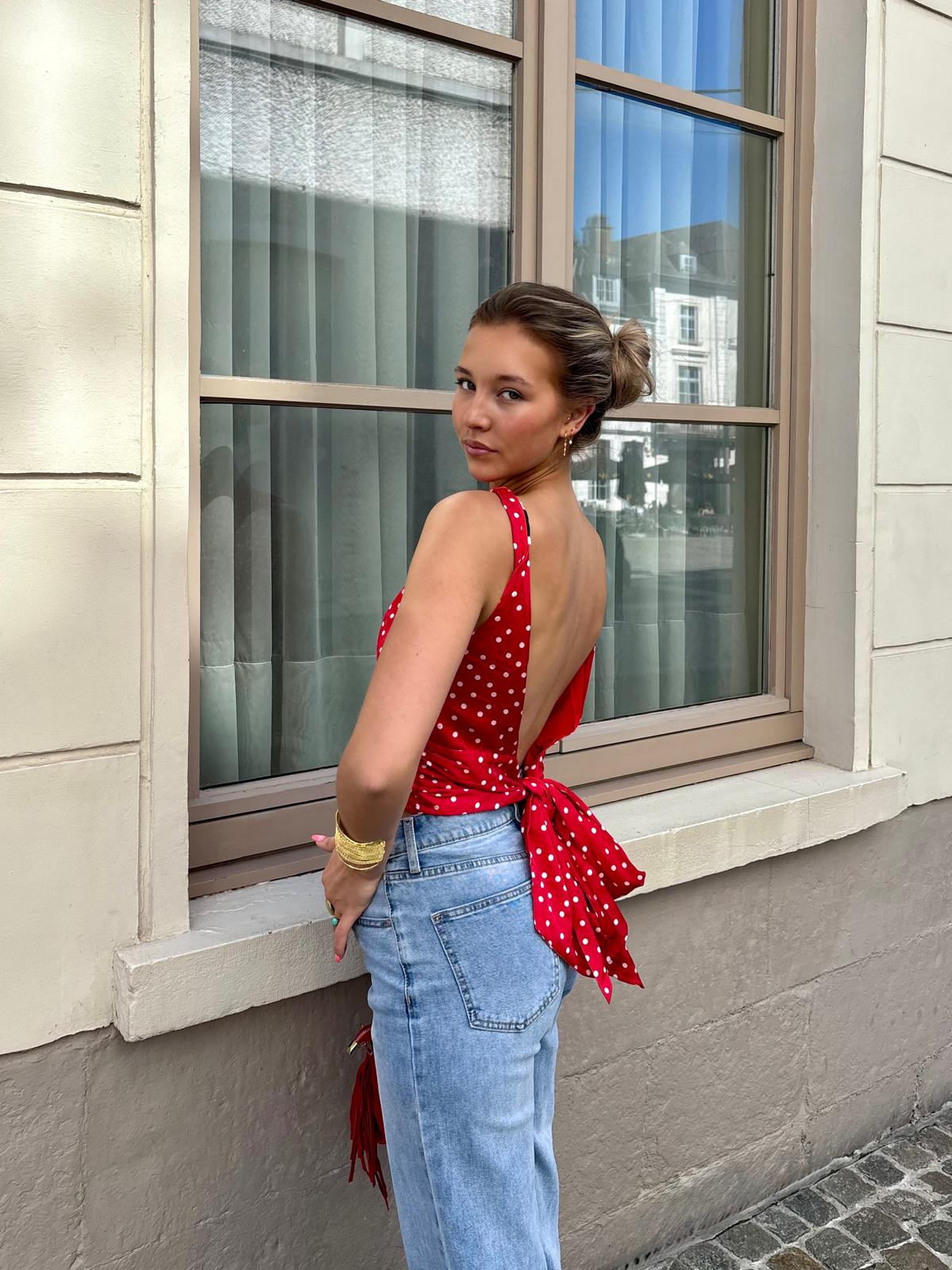 Haut rouge - POIS