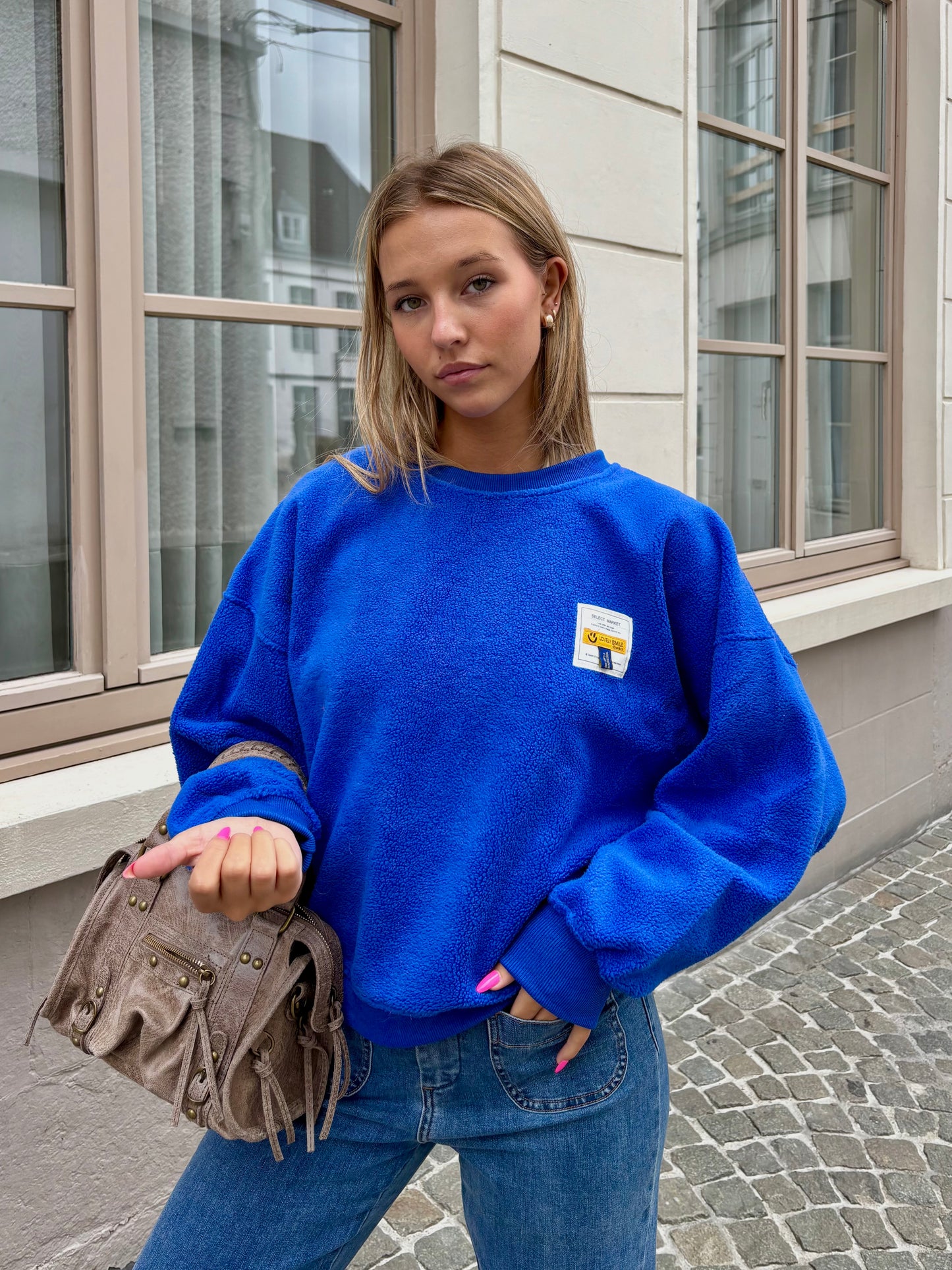 Pull bleu - POLAIRE