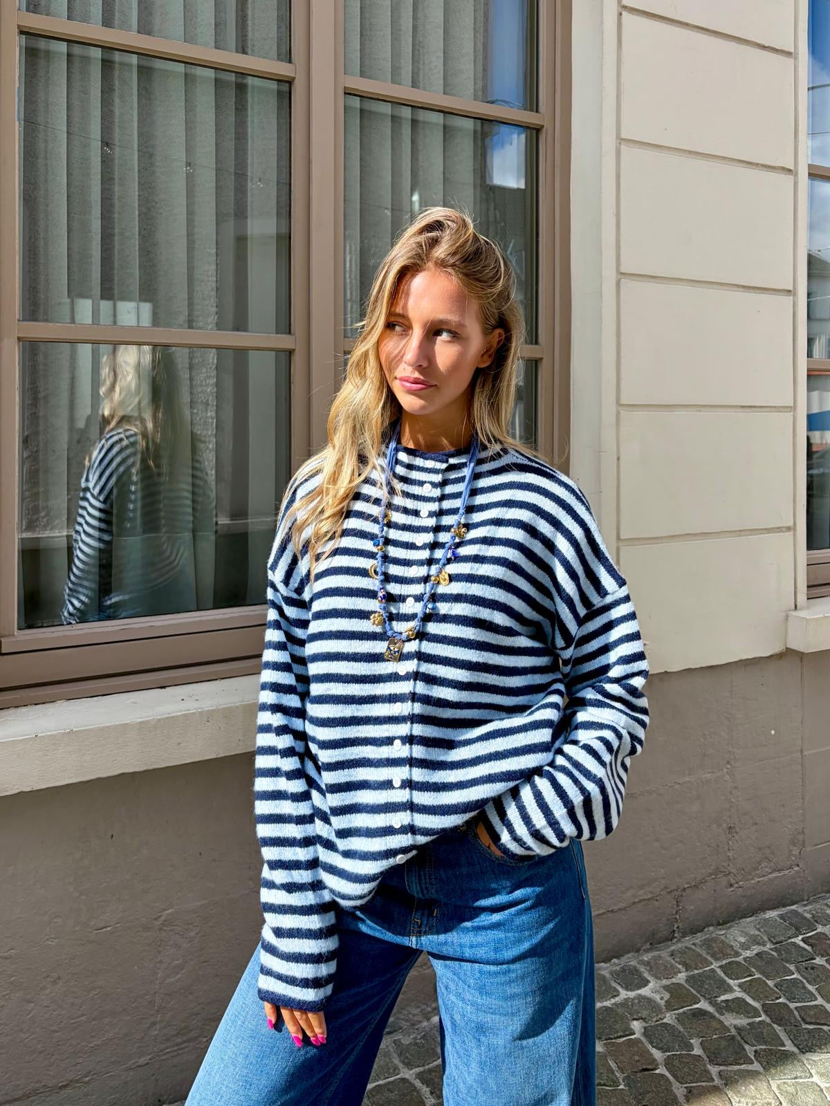 Pull bleu - CHARLIE
