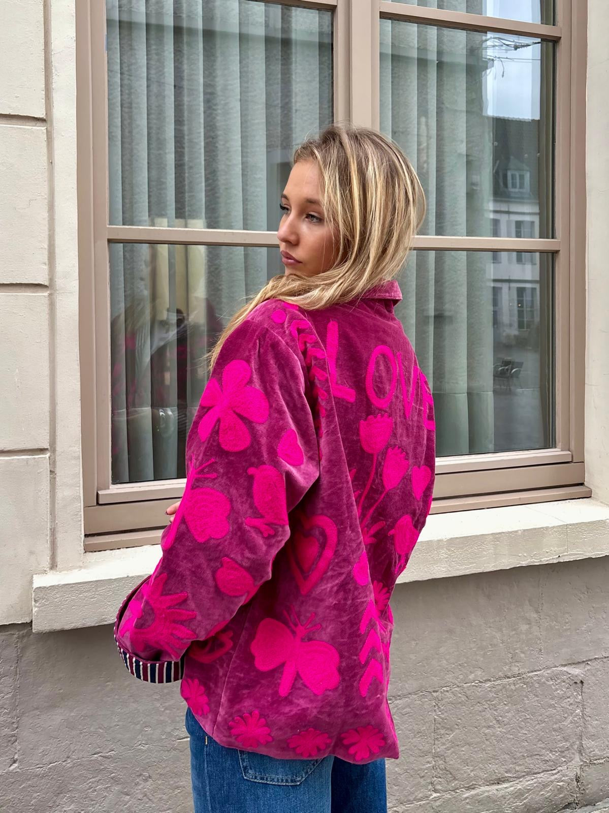 Veste bordeaux - LONA