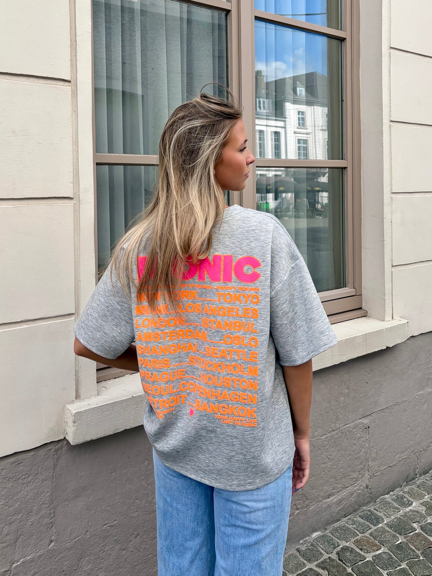 T-shirt gris - ICONIC