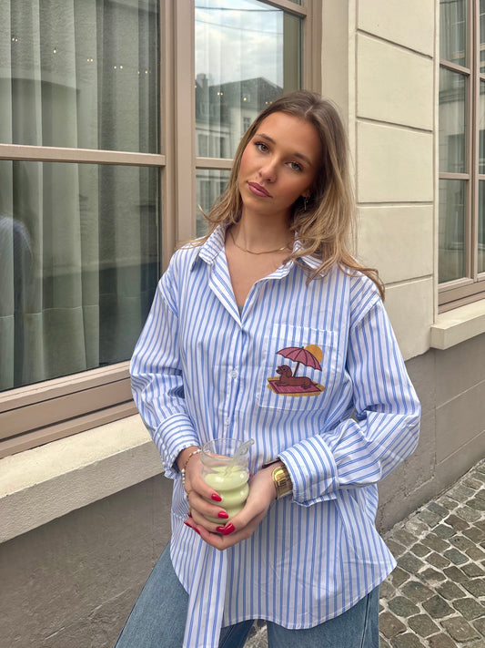 Chemise bleu - TECKEL