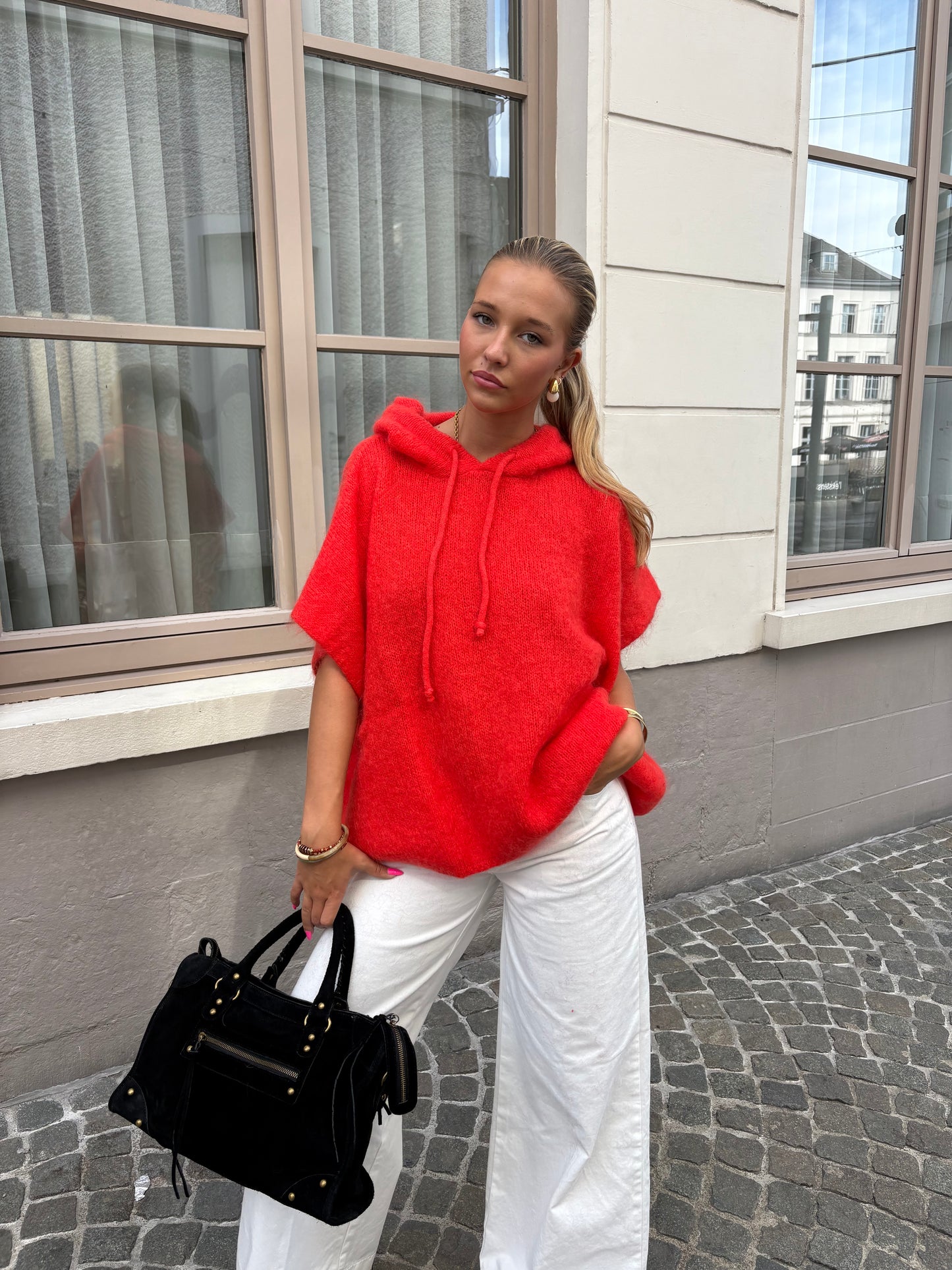 Pull rouge - FLAVIE