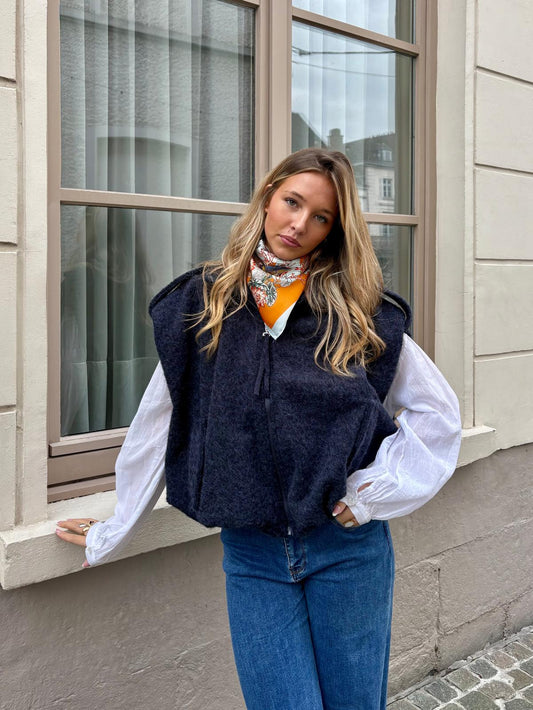 Veste bleue marine - NATHALYA