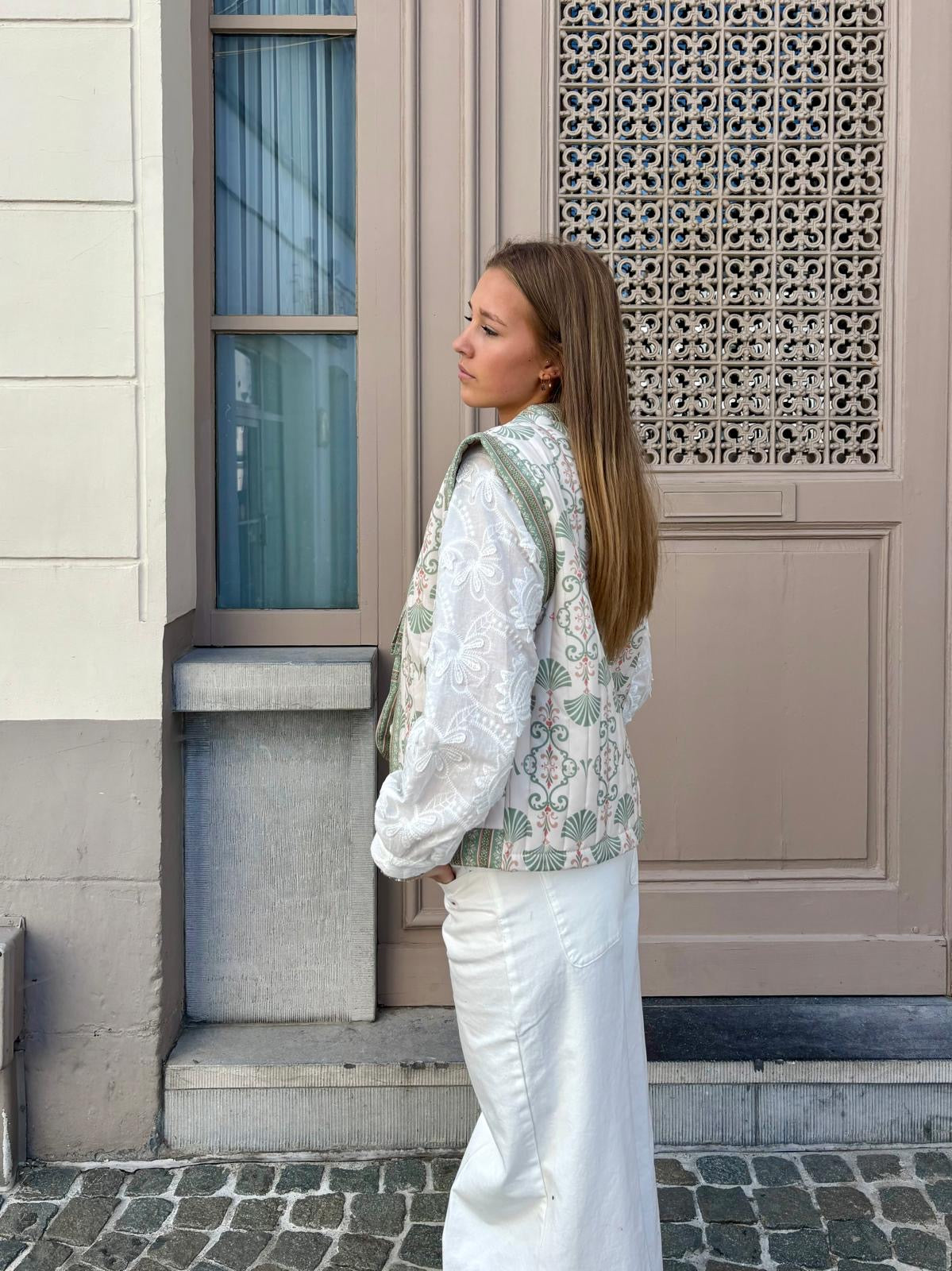 Veste verte - ANISSA