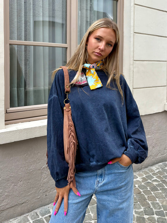 Sweat bleu marine - MANY