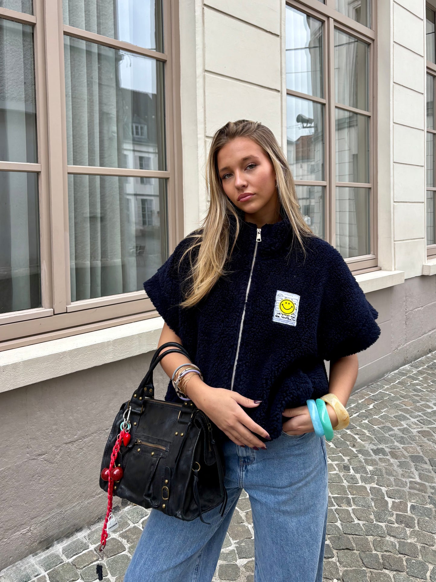 Veste bleu marine - SMILA