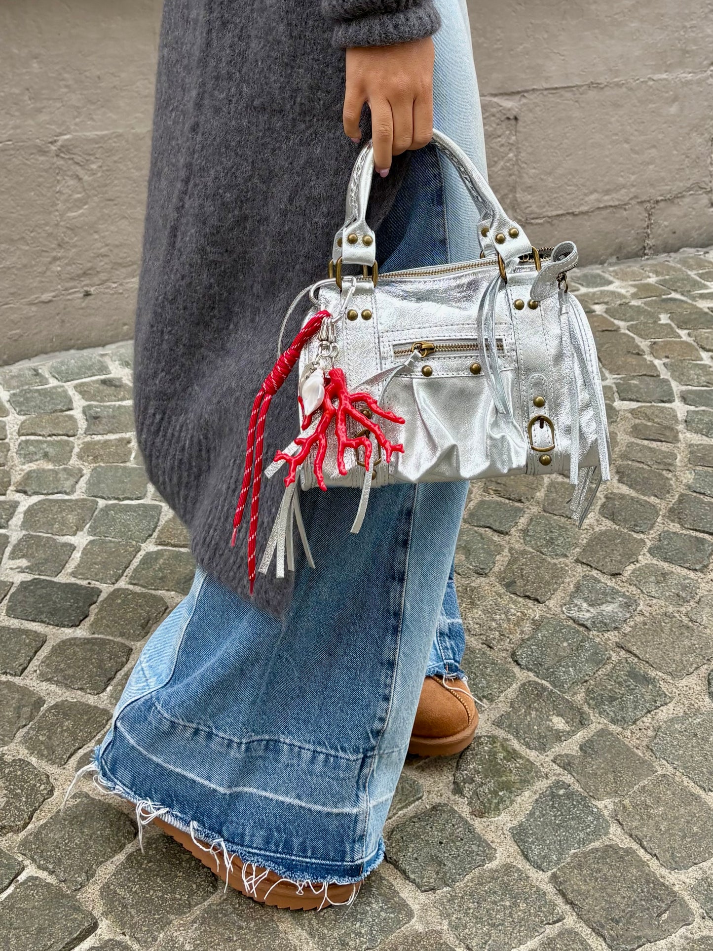 Sac argenté - PAOLA