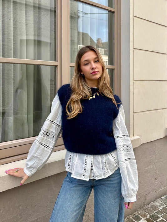 Pull bleu marine - RANIA