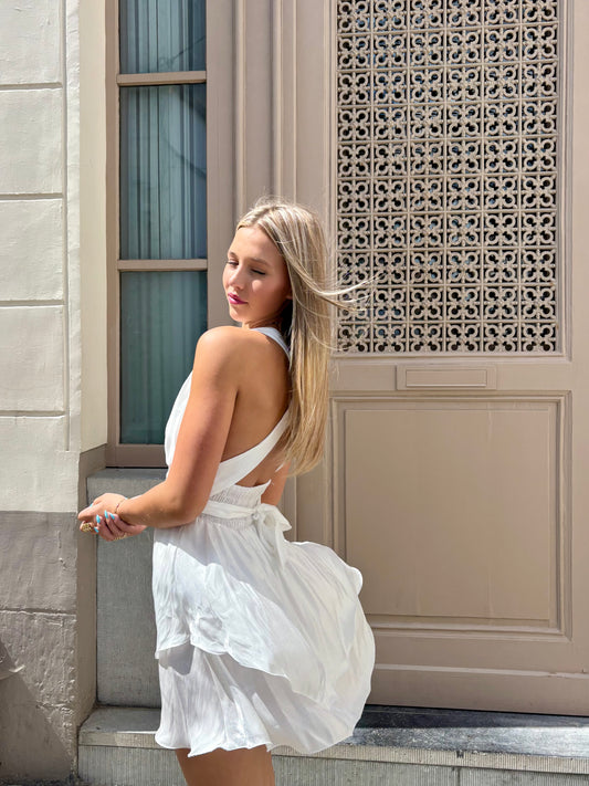 Robe blanche - VICKY