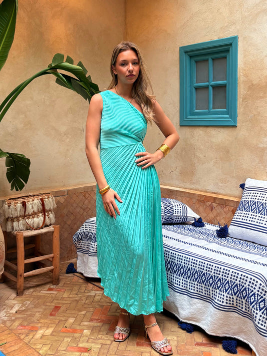 Robe turquoise - TESS