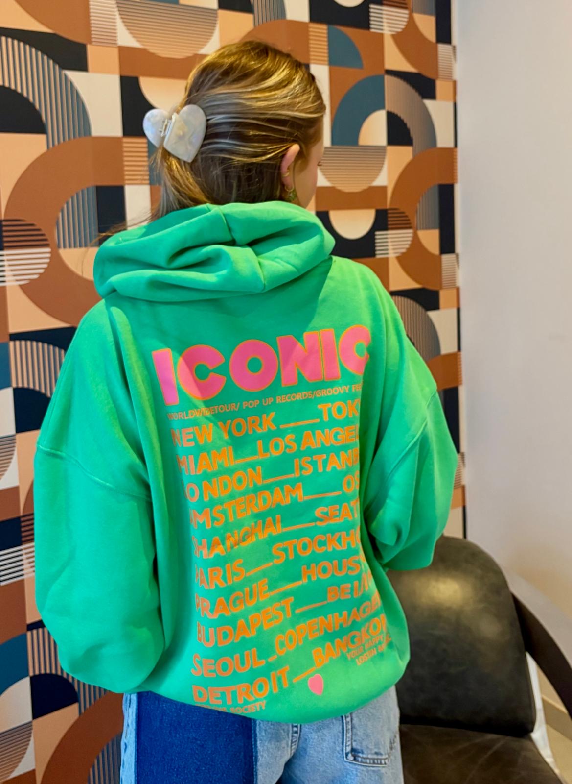 Sweat vert - ICONIC