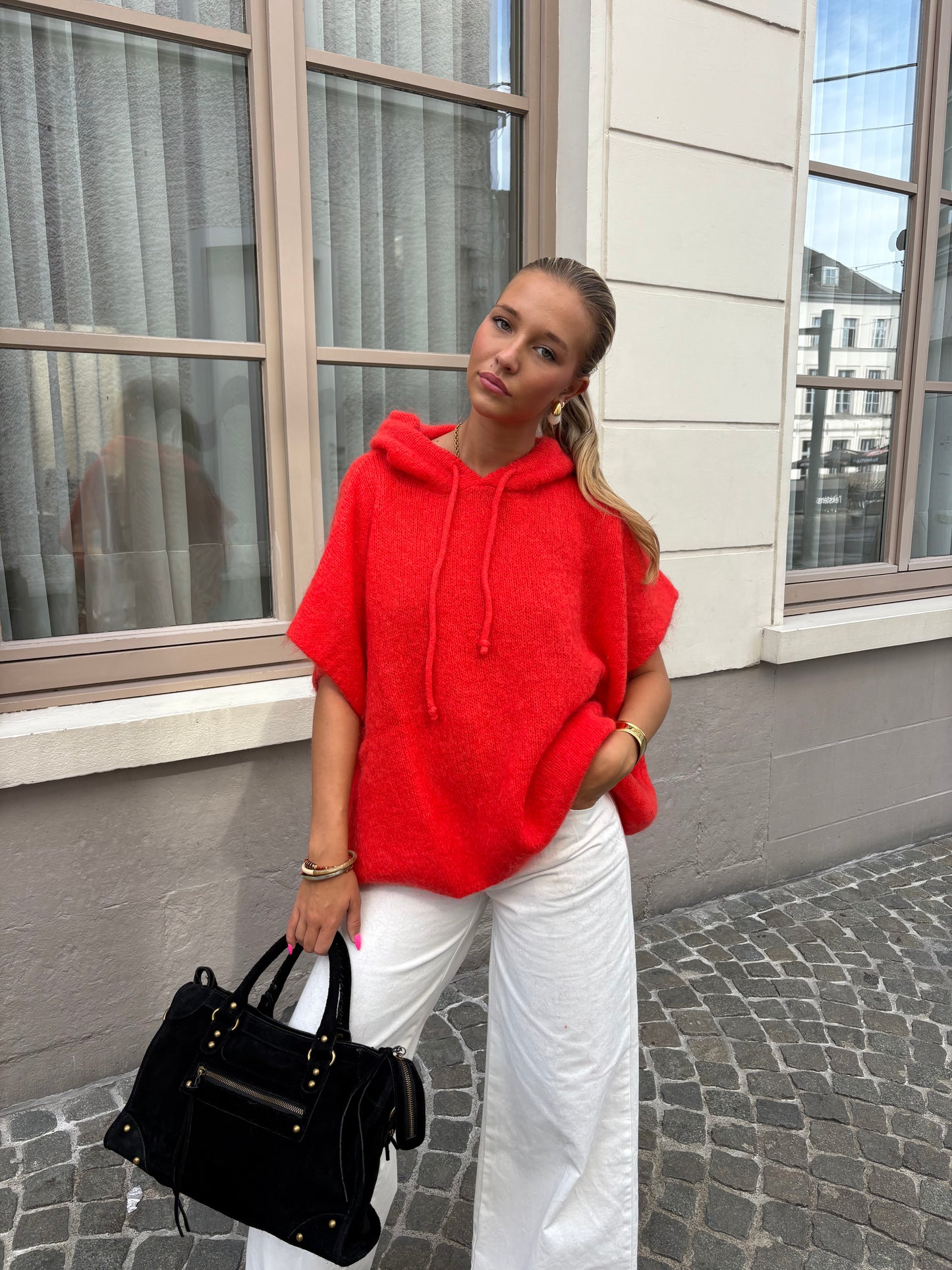 Pull rouge - FLAVIE