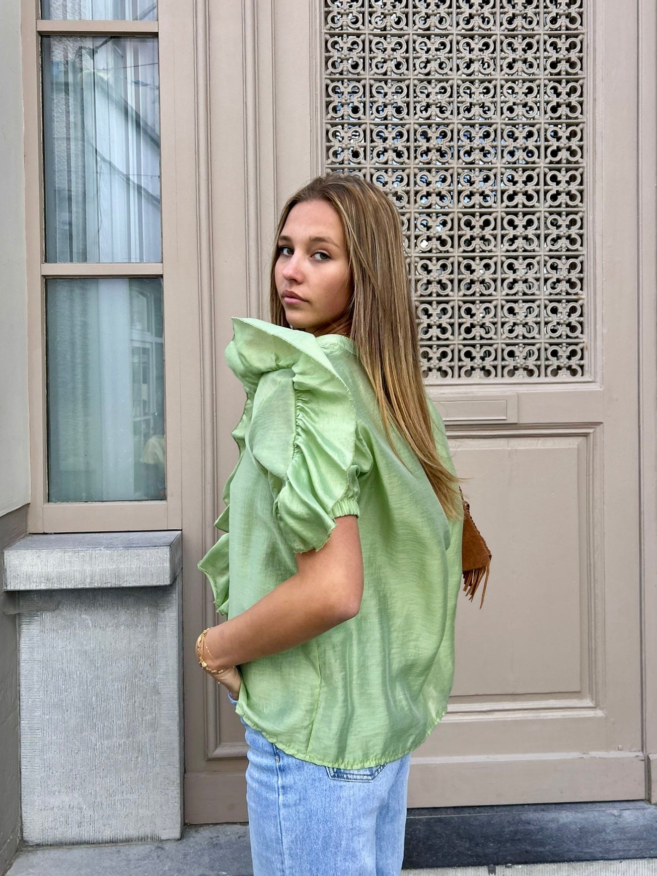 Chemise verte - BABA