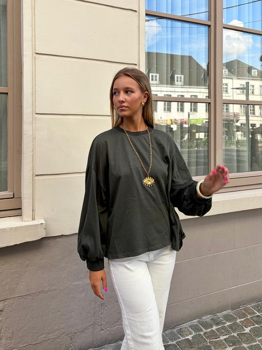 Pull kaki - SANDRINE