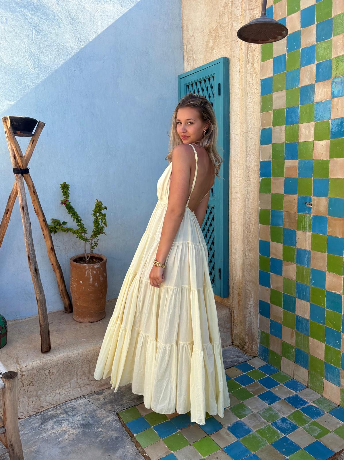 Robe jaune - SOLEIL