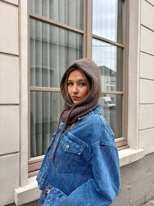 Cagoule taupe - MIA