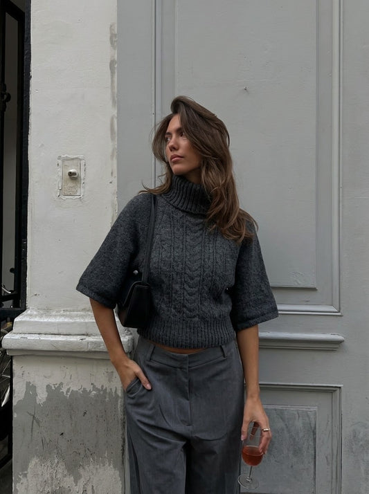 Pull gris - SANDY