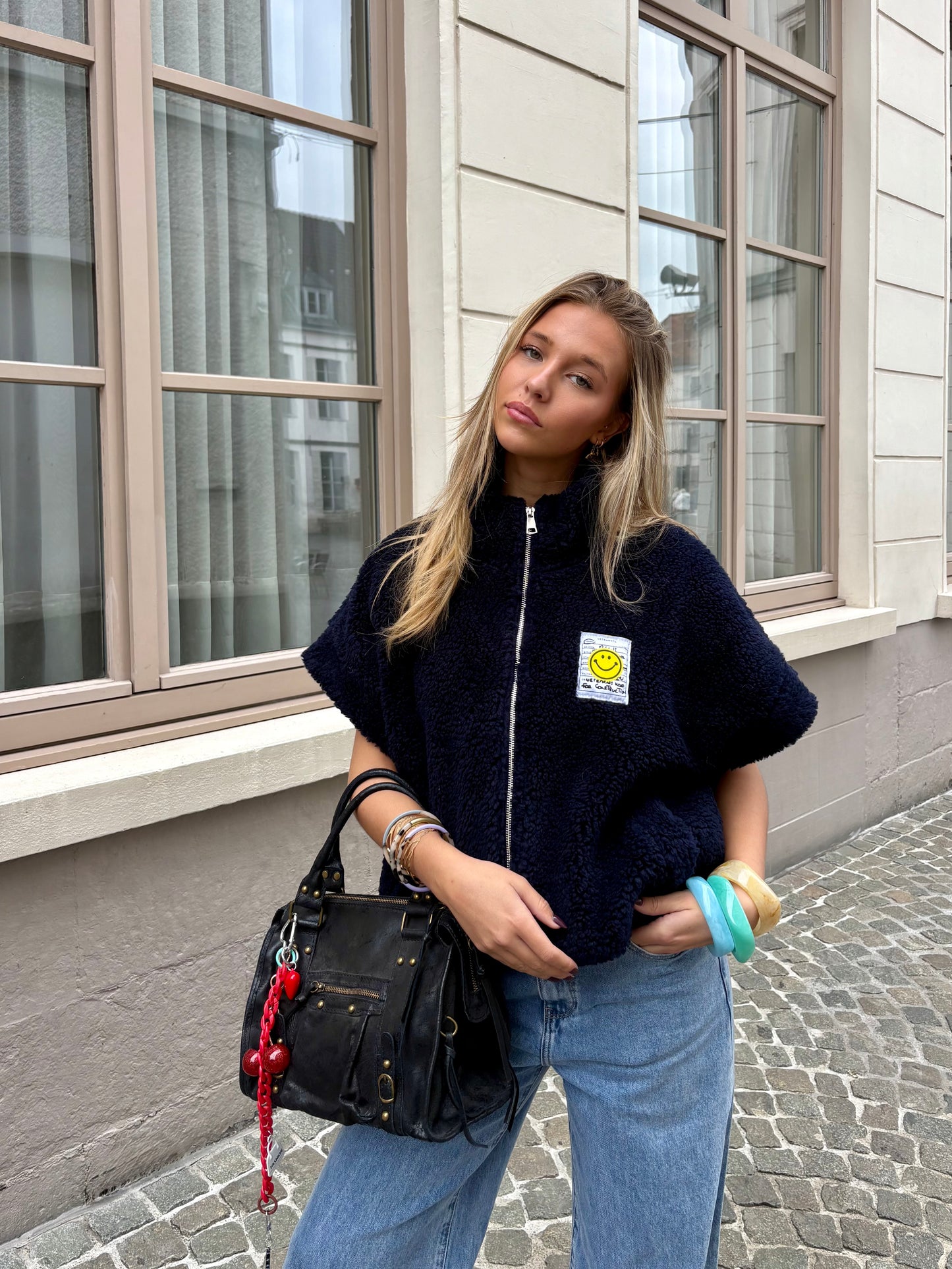 Veste bleu marine - SMILA