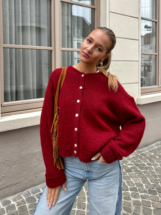 Gilet bordeaux - MARINE