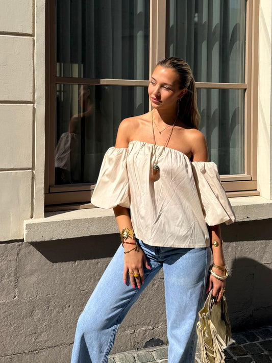 Haut beige - MAYA