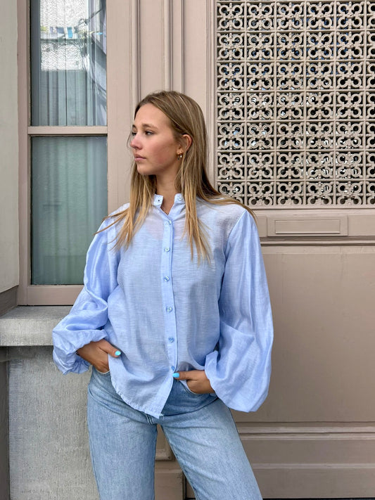 Chemise bleu - VANÉA