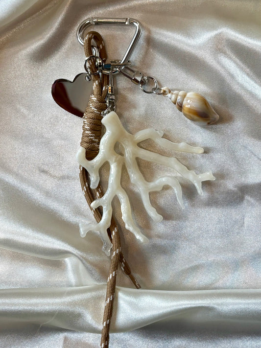 Accessoire de sac blanc - CORAIL