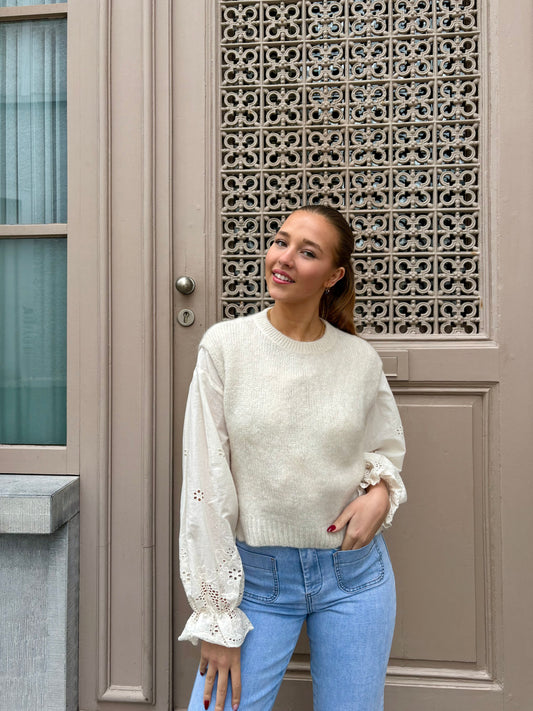 Pull beige - LOLA