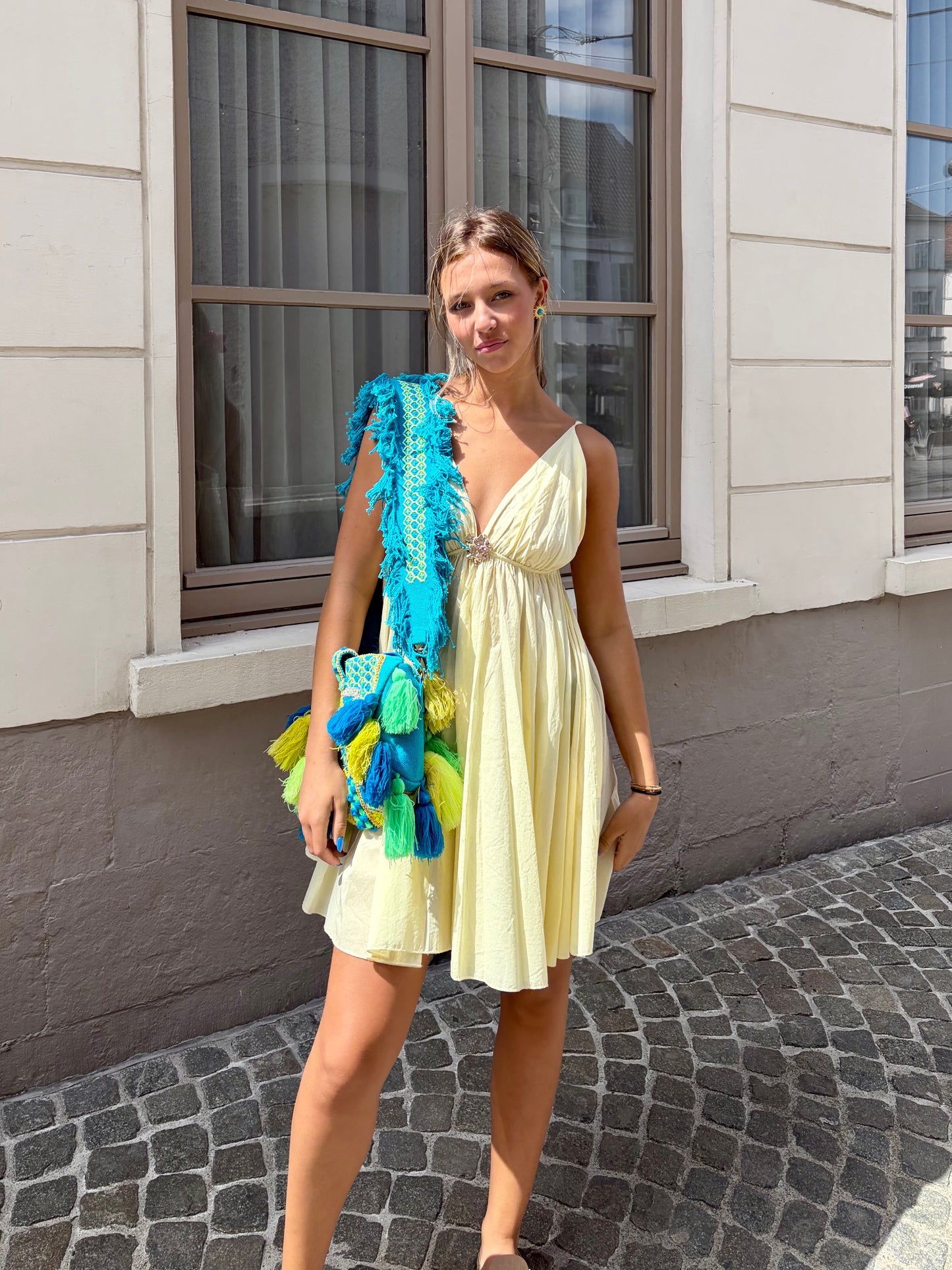 Robe jaune - TANIA