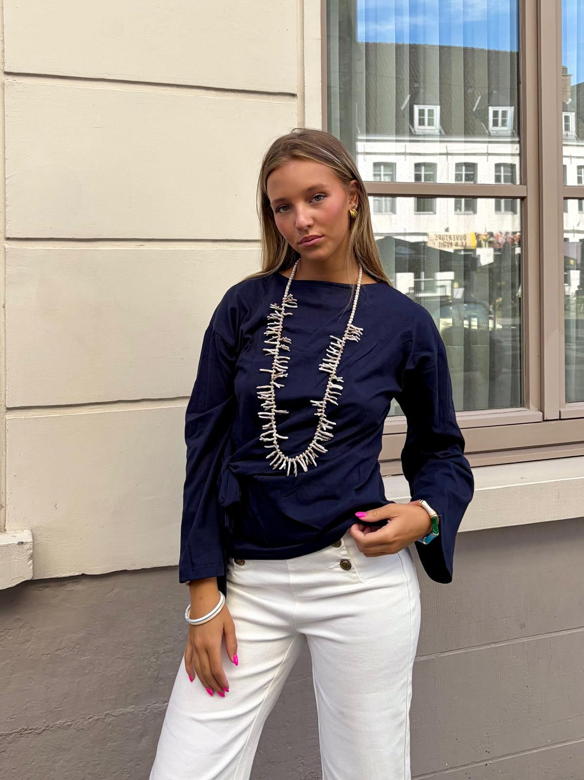 Haut bleu marine - BELLA