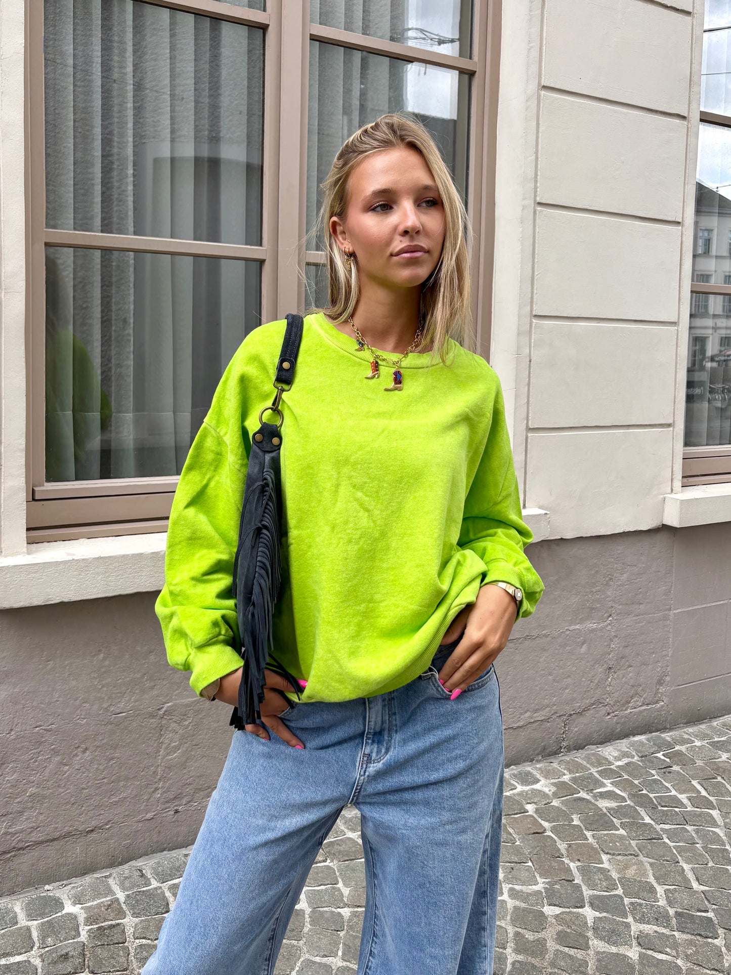 Sweat vert - MANY